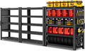 SILVEL 48.2" W Garage Shelving, 5000LBS Heavy Duty Metal Shelving, 2025 Grid by SILVEL