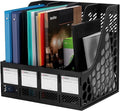 Comix Magazine File Holder Rack/Vertical Desktop File Organizer by Comix