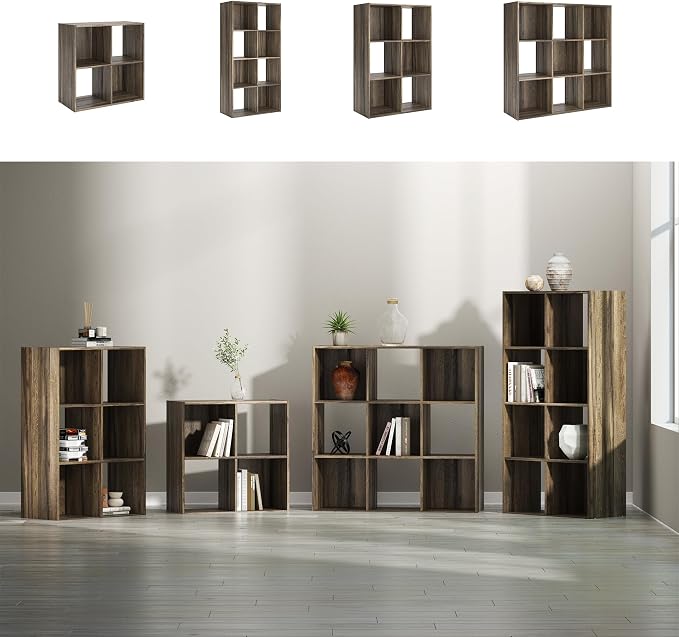 Signature Design by Ashley Shallifer 9 Cube Storage Organizer or Bookcase - Image 6