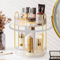 360 Rotating Makeup Organizer for Vanity, Bathroom Countertop Spinning Perfume by Weidace