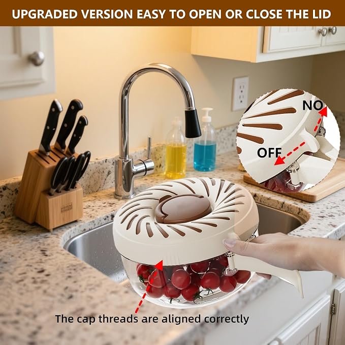 2025 New Upgrade Large Fruit Washing Bowl - Image 5