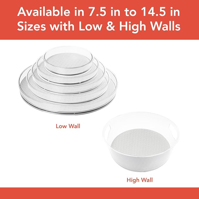 Spectrum Medium Lazy Susan Organizer 9.5 in - Image 5