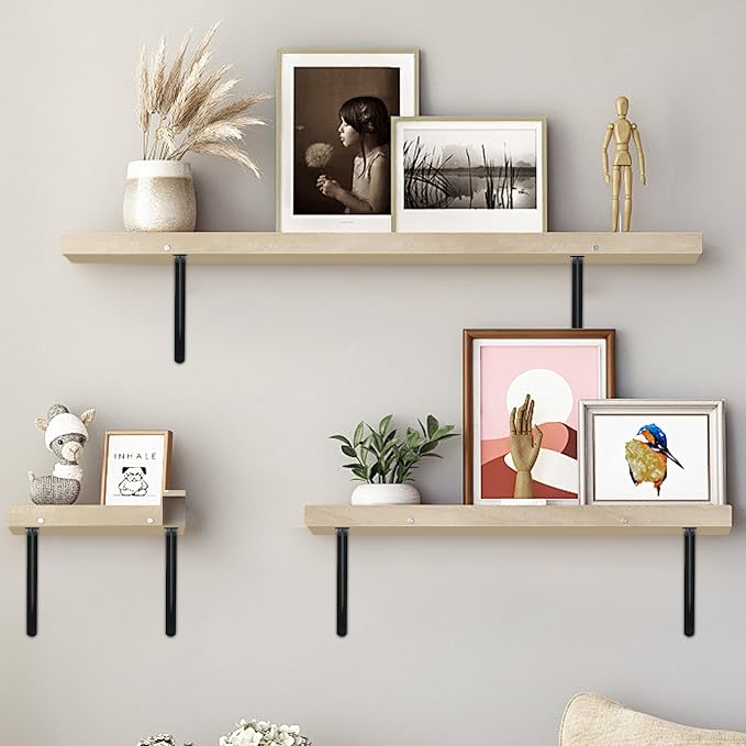 24 Pack L20 x H 12" Black Heavy Duty Shelf Brackets - Image 9