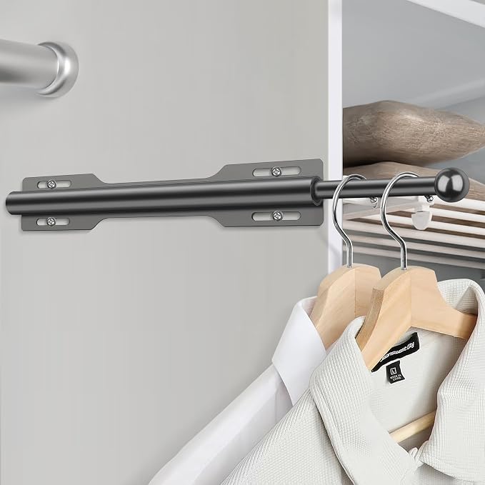 FIRJOY 12" Valet Rod for Closet Pull Out - Image 6