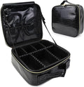 Travel Makeup Bag Makeup Cosmetic Train Case Organizer Portable Storage Bag by SLUMAZI