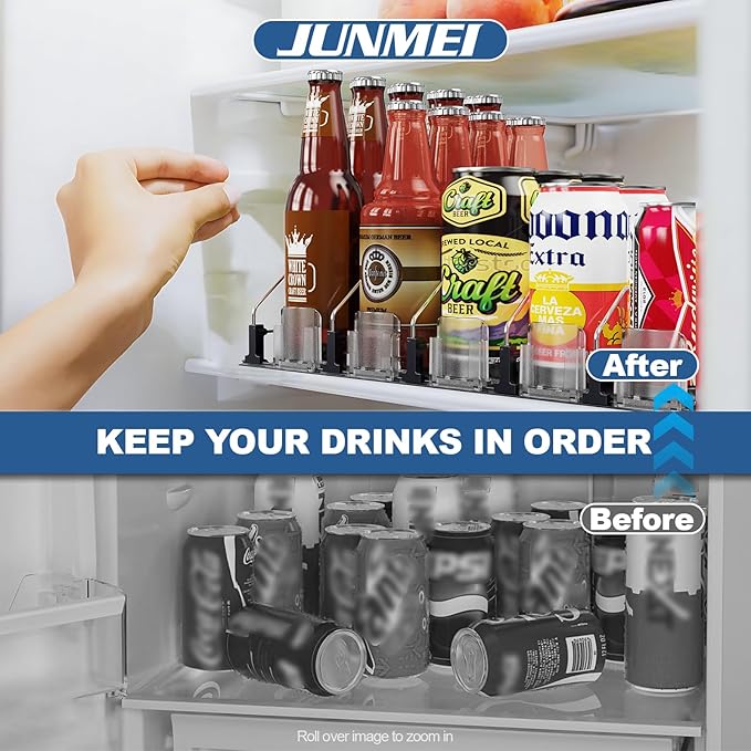 Drink Organizer for Mini Fridge, 12oz - Image 8