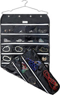 BB Brotrade Hanging Jewelry Organizer, Accessories Organizer, 56 Zipper Pocket by BB+Brotrade