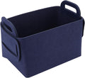 Minoisome Storage Basket Felt Storage Bin Collapsible& Convenient Box Organizer by Unknown