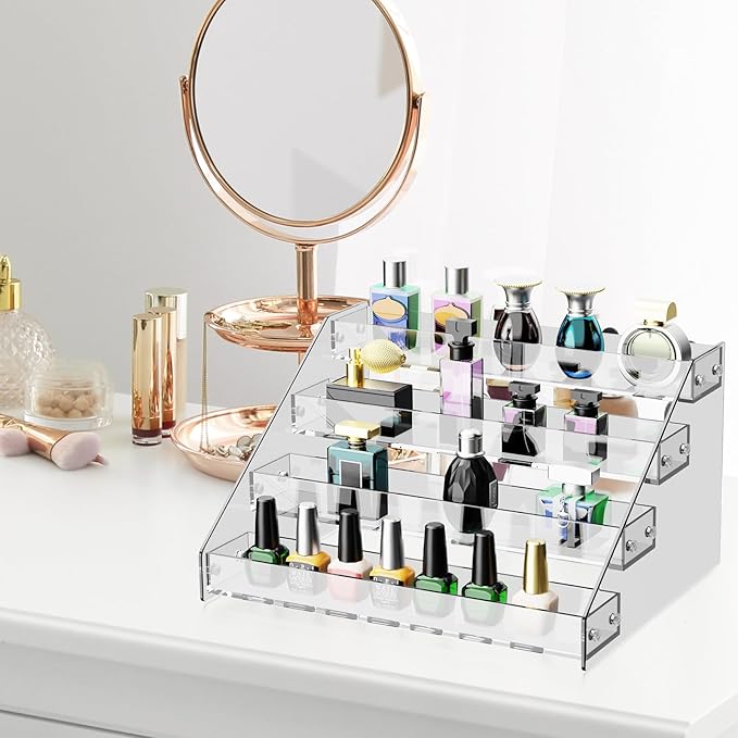 Acrylic Display Shelf, Risers Display Stands, Perfume Organizer, Cupcake Stand - Image 5