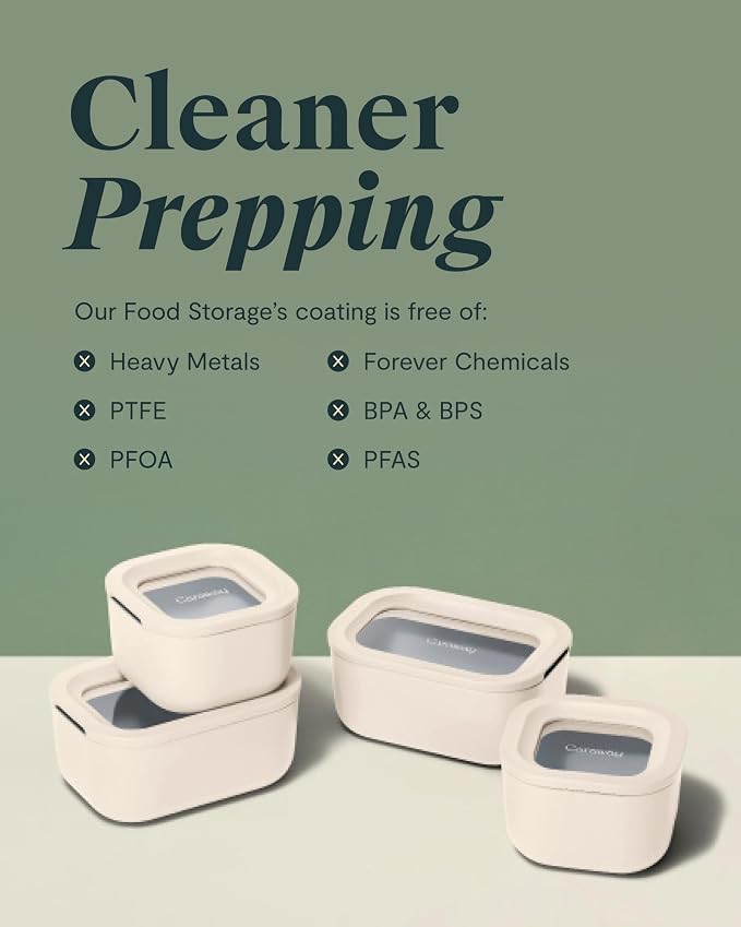 Caraway Mini Rectangle Food Storage Container - Image 6