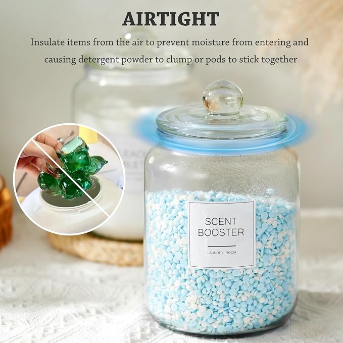 Laundry Pods Glass Jars - Image 4