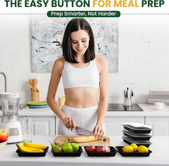 32oz Meal Prep Containers, Reusable Bento Box - Image 7
