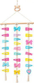 Macrame Hair Clips Organizer, Wall Hanging Hair Accessories Holder and Storage by Unknown
