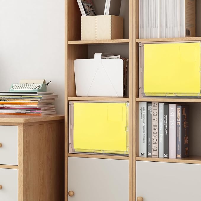 MUKAI File Box Organizer, Hanging Folder Storage Boxes, File Folder Organizer - Image 7