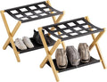 HITNET Luggage Rack 2 Pack, Folding Suitcase Stand by HITNET