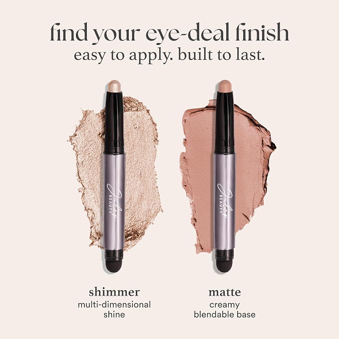 Julep Eyeshadow 101 Cream-to-Powder Waterproof Shadow Stick – Mocha Matte – - Image 8