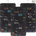 DIOMMELL 3 Pack Hanging Jewelry Organizer by DIOMMELL
