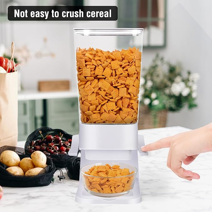 Cereal Dispenser Countertop, 5.5L Cereal Containers Storage Dispenser - Image 5
