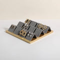 GemeShou Golden coated earring display stand by GemeShou