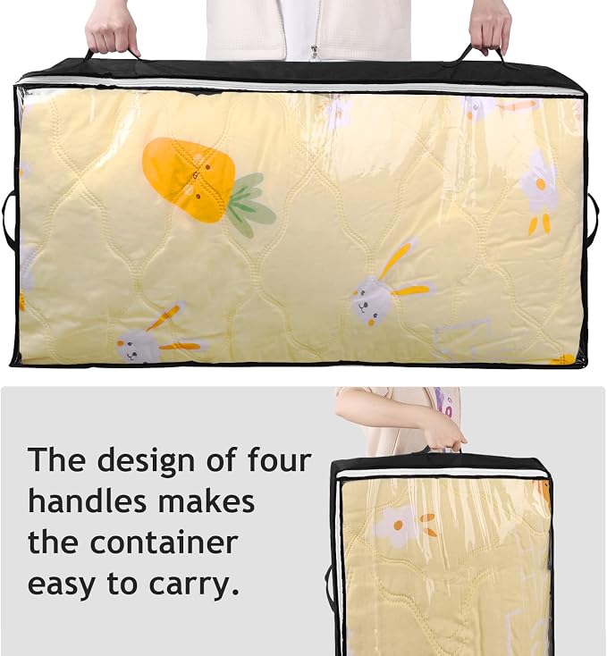 Budding Joy 90L Under Bed Storage Containers, Closet Organizers and Storage Bins - Image 3