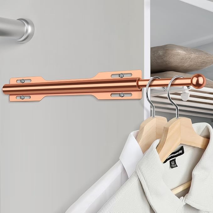FIRJOY 12" Valet Rod for Closet Pull Out - Image 5