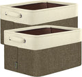 BALEINE 2 Pack Fabric Storage Bins by BALEINE
