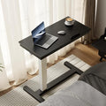 Solid Wood Overbed Bedside Table by Muwuele