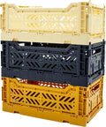 Collapsible Storage Box, Foldable Crate Organizer Bin by LunaCrates
