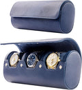 MR.OKAY 3 Watch Travel Case -Classic Leather Watch Case by MR.OKAY