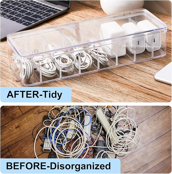 Tatuo 2 Pcs Cable Organizer Box - Image 6