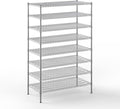 24" Deep x 48" Wide x 74" Height Wire Shelving Kit | 8-Tier | NSF Commercial by Regal+Altair