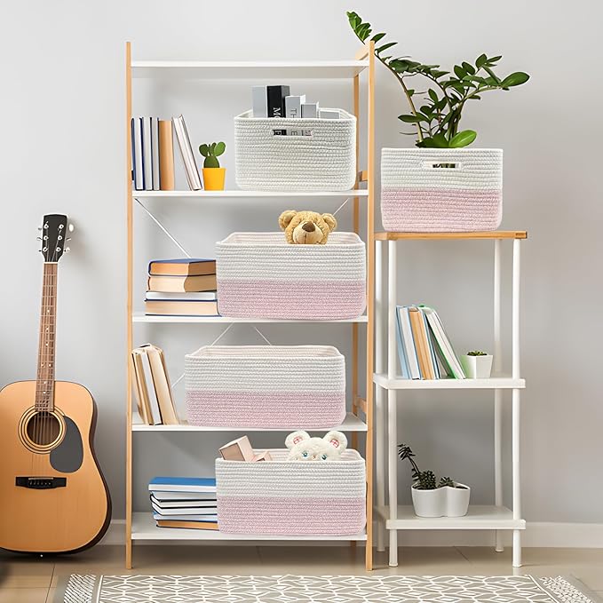 COMFY-HOMI 3 pcs Large Storage Baskets - Image 2