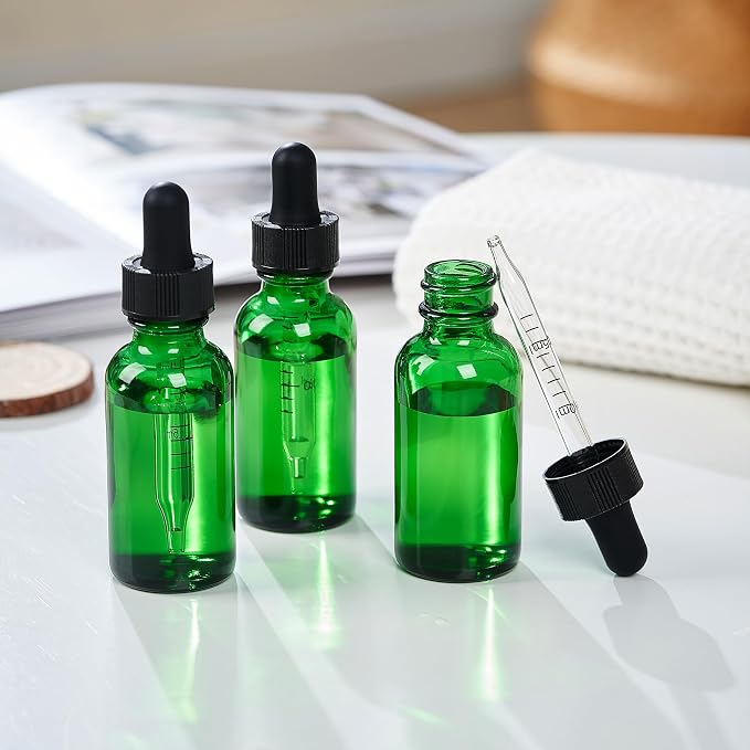 24 Pcs, 1oz Glass Dropper Bottle, Leakproof Tincture Bottles - Image 6