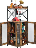 JKsmart Corner Bar Cabinet by JKsmart