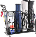 PLKOW Golf Bag Storage Garage Organizer, Extra Large Size Golf Bag Storage by PLKOW