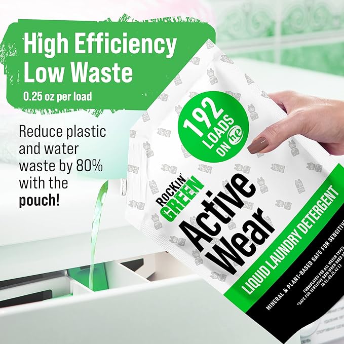 Rockin' Green Laundry Detergent, Plant based, All Natural Laundry Detergent - Image 3
