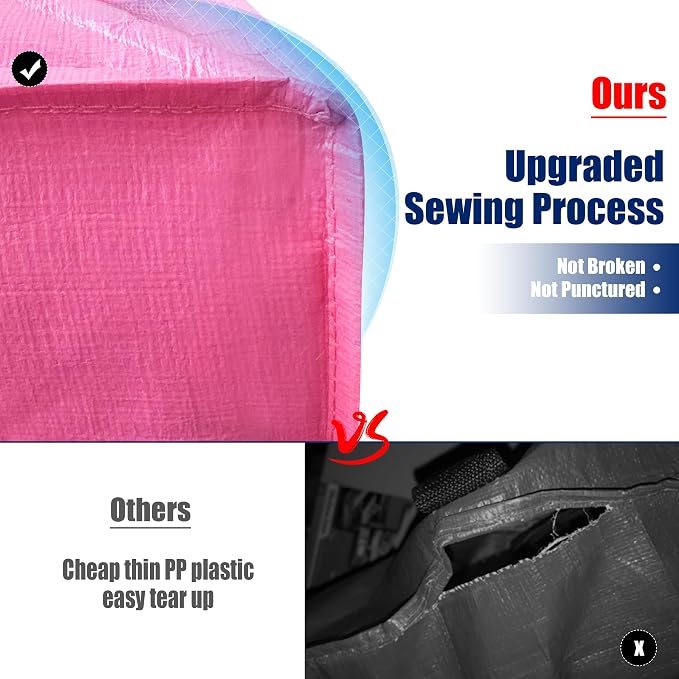 Cosy Family 12 Pack Heavy Duty Extra Large Moving Bags - Image 3
