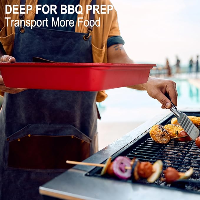 Deep Grilling Prep and Serve Trays - Image 3