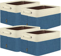 BALEINE 4 Pack Fabric Storage Bins by BALEINE