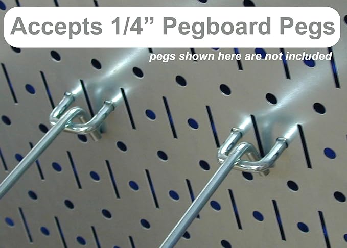 Wall Control 4 ft. Metal Pegboard Organizer - Image 4
