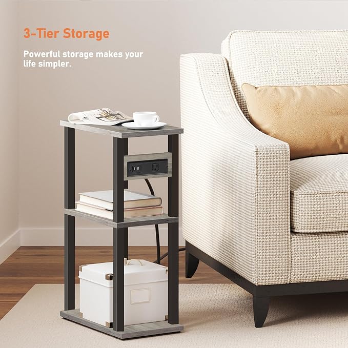 TUTOTAK Small Narrow Side Table - Image 4