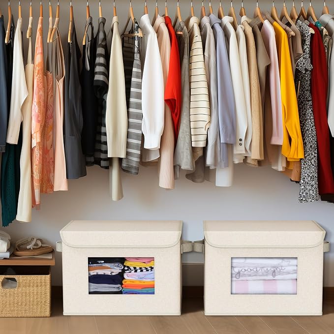 Univivi Collapsible Stackable Storage Bins - Image 6