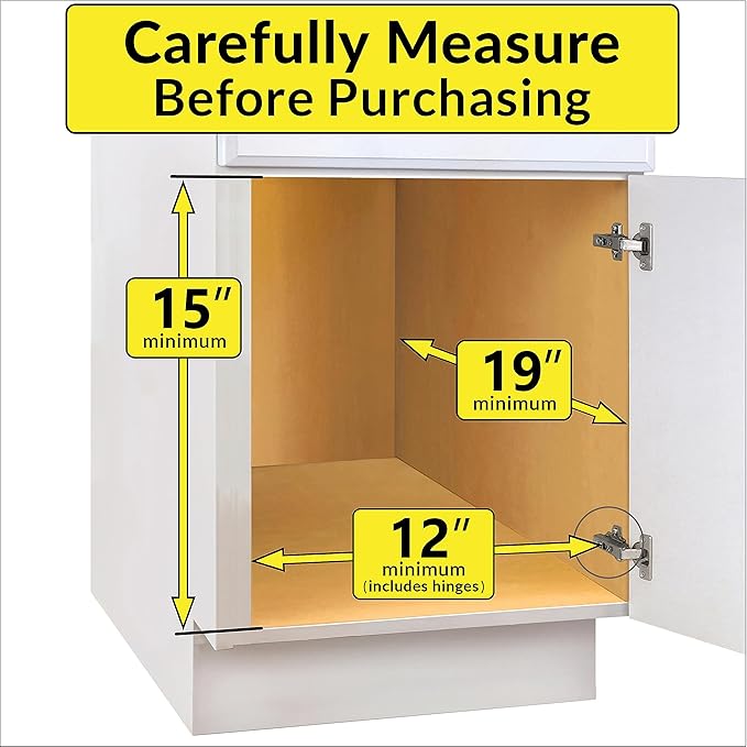 LYNK PROFESSIONAL® Pull Out Under Sink Kitchen Cabinet Organizer - Image 4