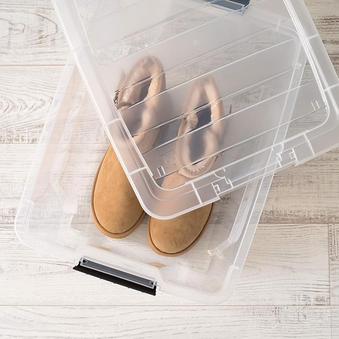 IRIS USA 32 QT Plastic Storage Box - Image 9