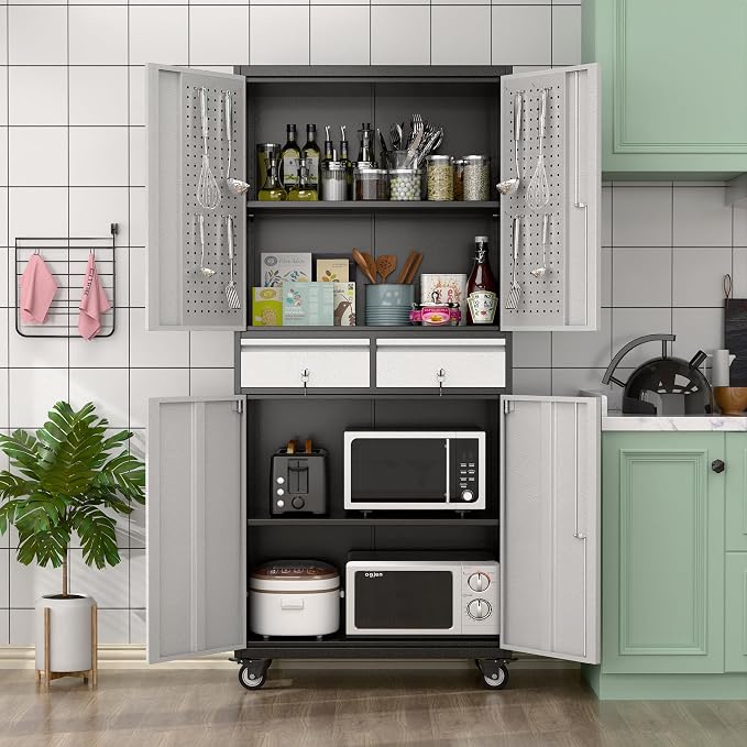 Aobabo Metal Storage Cabinet - Image 2
