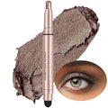 Dark Brown Eyeshadow Stick Makeup, Waterproof Hypoallergenic Long Lasting Cream by Qeetvia