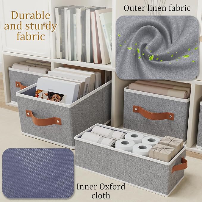 OUTBROS Storage Bins, Foldable Baskets - Image 5