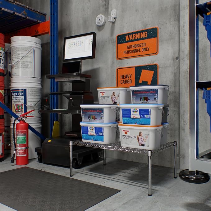 24" Deep x 36" Wide x 14" Height Wire Shelving Kit | 1-Tier | NSF Commercial - Image 8