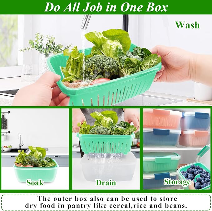 68oz Berry Keeper Fruit Storage Container - Image 5