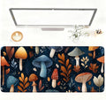 Mushroom Forest Mouse Pad – Large Extended Desk Mat 35.43 x 15.75 in – Autumn by LEIWEIHOPE